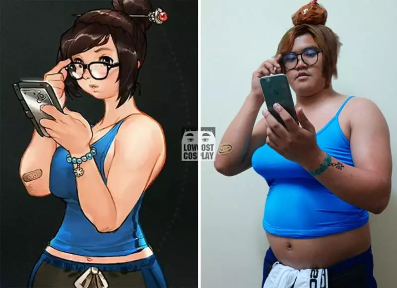 37張家用物品做超低成本Cosplay 看完小美人魚覺得眼睛需要消毒...