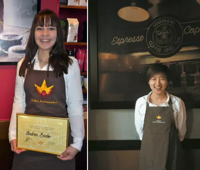 星巴克店員圍裙其實有「3種顏色」!買咖啡就要找「黑圍裙店員」才最划算啊