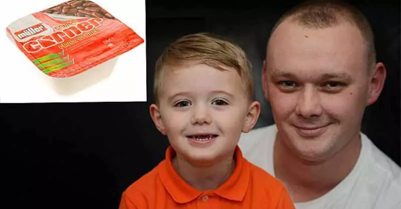 3歲男童「逼爸爸吃優格」竟成功救了他一命 媽媽超感動:謝謝你!