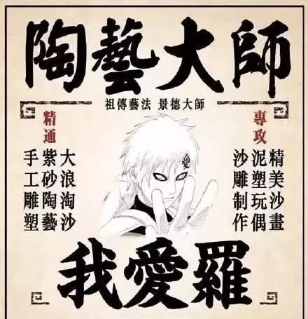 《火影》的大家除了練功、出任務之外都在幹嘛?眾忍者的「主業」一次大公開,看到我愛羅的職業我笑了
