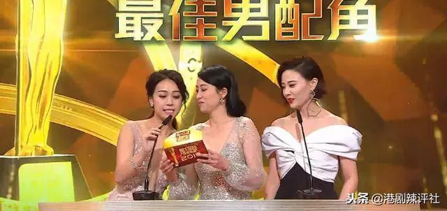 胡定欣贏兩屆視後地位仍不如田蕊妮,頒獎禮整晚黑臉皆因被搶風頭