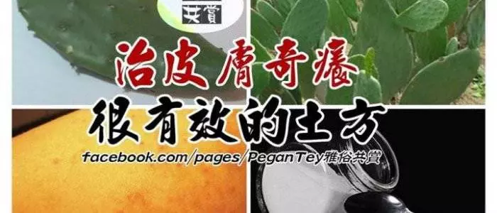 難得一見【治皮膚奇癢很有效的土方】一定要收藏