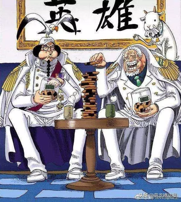 海賊王:卡普和白鬍子的身體狀況差別很大?公務員和上班族的區別