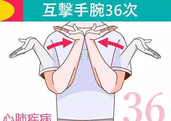 睡前這樣「敲 手 掌」36下,緩解胸悶、骨退化、手足麻木,預防腦中風