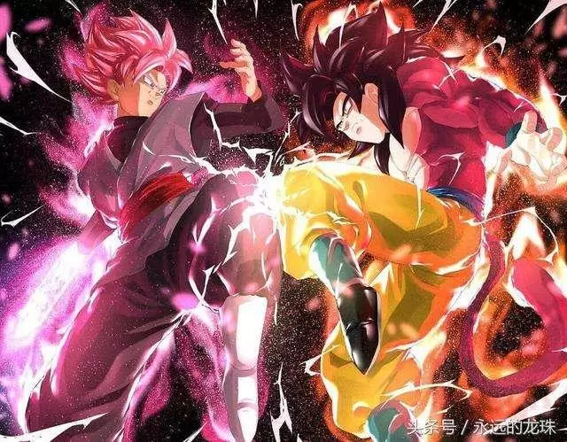 超級賽亞人4 vs 黑悟空,這部龍珠漫畫大家不可錯過!