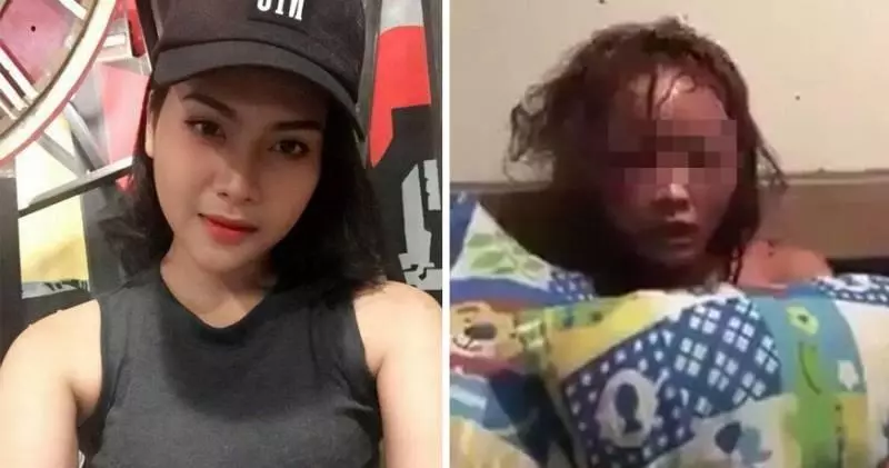 一個很愛自己女友的男生會把對方打成豬頭嗎?漂亮的臉蛋被打成豬頭,連眼睛都看不到!網民:「阿媽都唔認得」