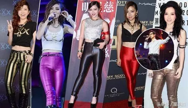 女神們穿上「緊身皮褲」真是慘絕人寰特別是「Angelababy」讓網友驚呼:死都不能給黃曉明看到