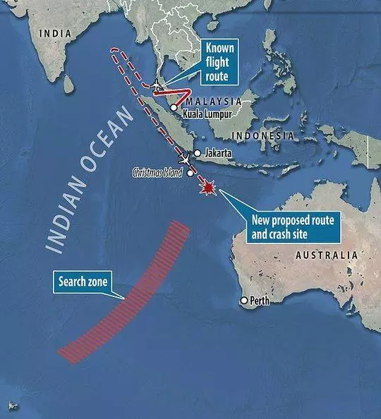 馬航MH370為何找不到?丹麥教授:找錯地方了!客機或在澳大利亞墜毀