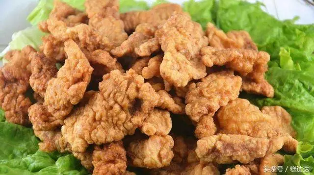 我做的小酥肉,外酥裡嫩,簡單好學,半斤肉能炸三大鍋!!
