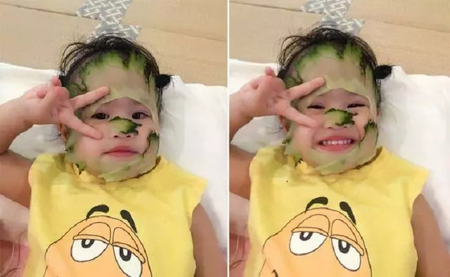包貝爾3歲女兒太可愛了,遺傳爸爸搞笑基因,好像行走的表情包!
