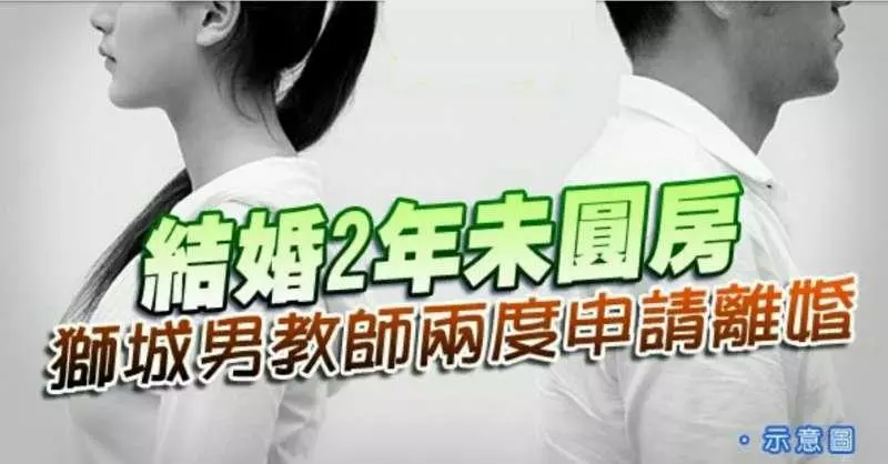 結婚2年女教師拒絕圓房 丈夫求離婚她卻要贍養費 !