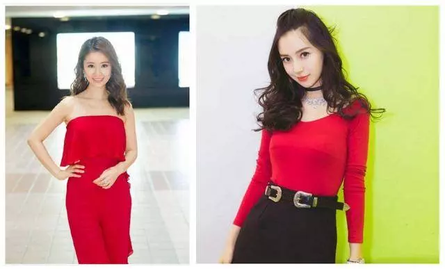 28歲楊穎與41歲林心如尷尬撞衫,霍建華偷笑了,黃曉明眼角一抹淚