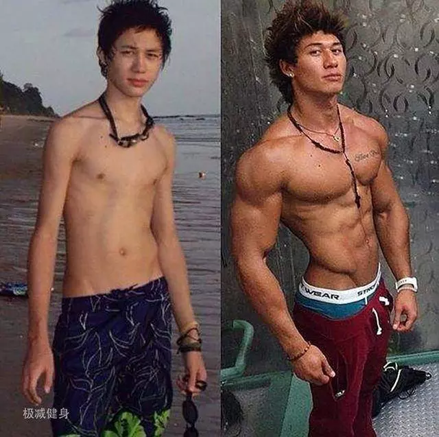健身喝蛋白粉和不健身但使用類固醇的兩個人,肌肉最後有何差距