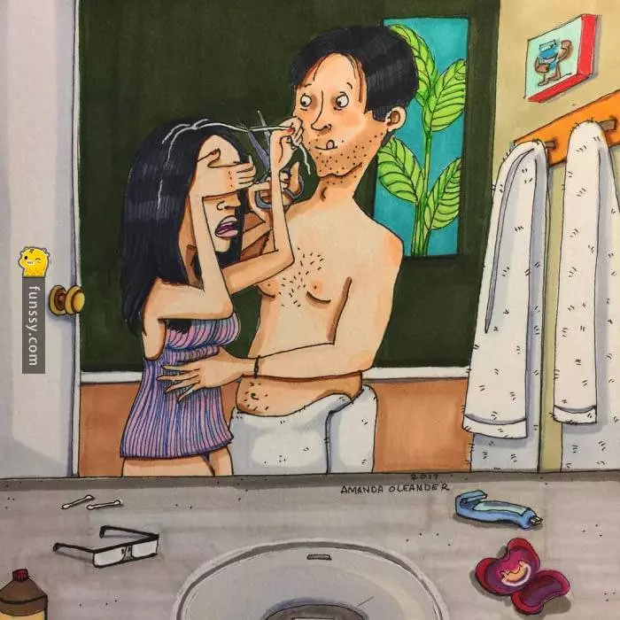 盤點16張「只有交往一年以上的情侶才會認同」的插畫~~大家來看看吧