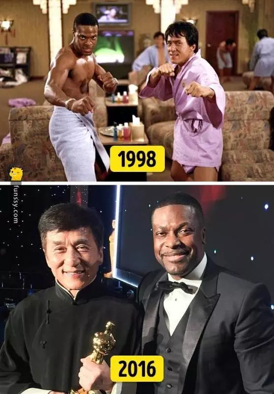 不知不覺就過了一、二十年了啊...「12張明星們當年劇照與今日的對比」