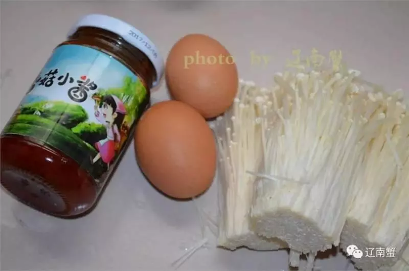 金針菇雞蛋~這個搭配營養互補, 味道也非常美