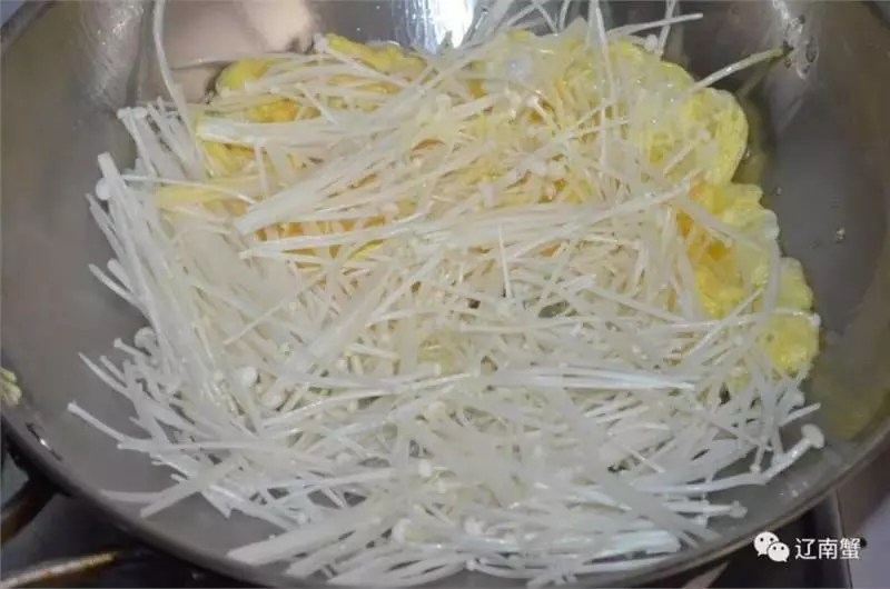 金針菇雞蛋~這個搭配營養互補, 味道也非常美
