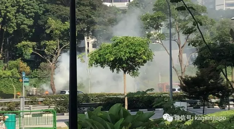 【新加坡】親眼目睹西海岸汽車自燃爆炸! 畫面太驚悚了!
