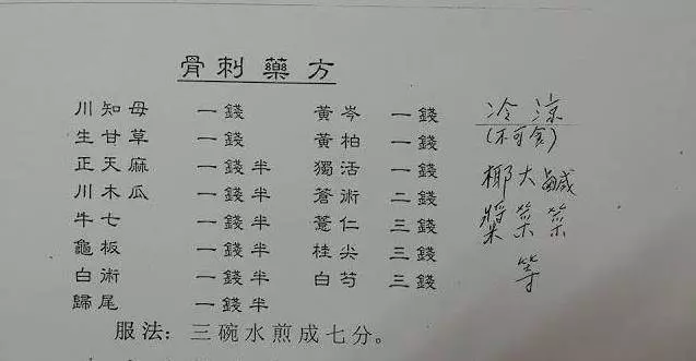 「骨刺草藥方」長骨刺免看醫生,喝4天就能止痛了!