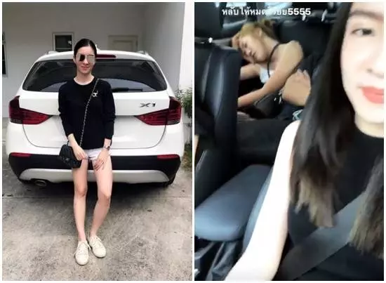 童星出道的20歲泰女星Inn 撞樹夾車內死 ... RIP ~