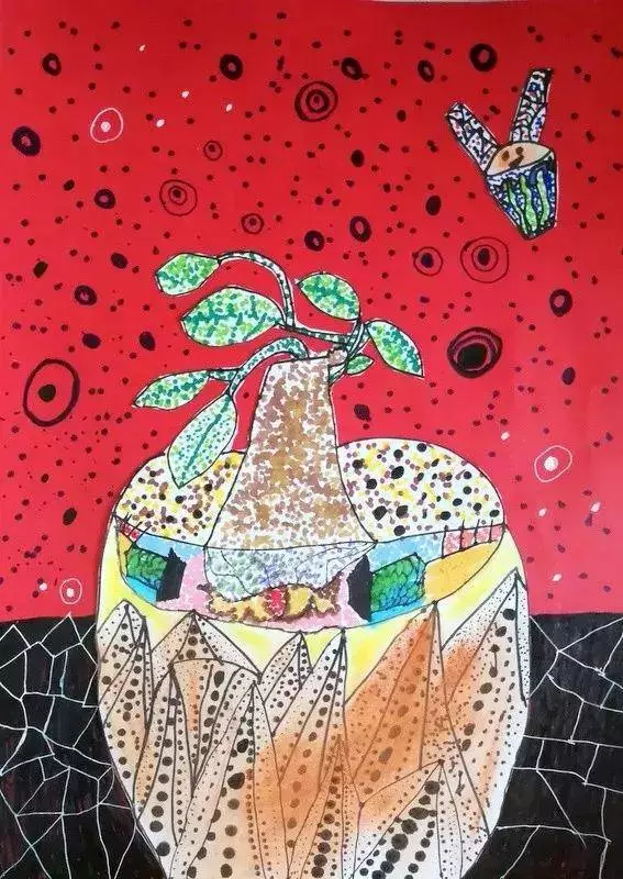 最近爆火的10款創意繪畫,原來這麼簡單,孩子一學就會