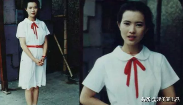 藍潔瑛老照片:童年和父親拍照很壓抑,中學時穿校服清純可愛!