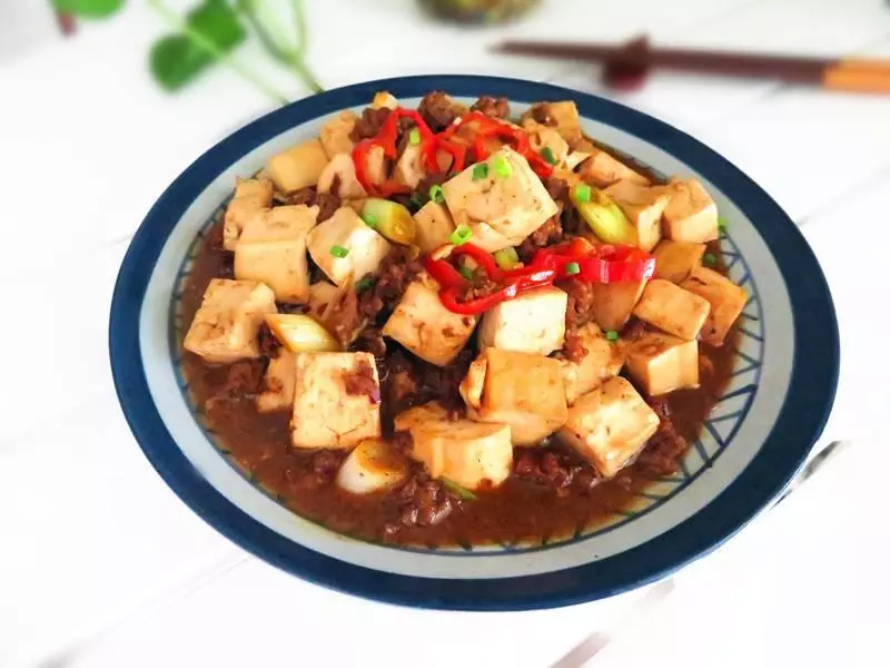 【肉末豆腐】它比麻婆豆腐做法簡單,不用勾芡超下飯