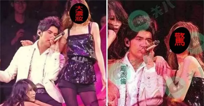 周杰倫十年前演唱會被翻出!伴舞群竟然有「baby」…濃妝貼身狂蹭 網驚:這是誰!