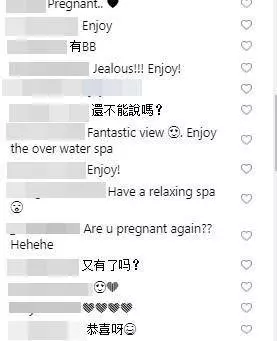 懷二胎?胡杏兒曬近照 身穿白色長裙小腹隆起