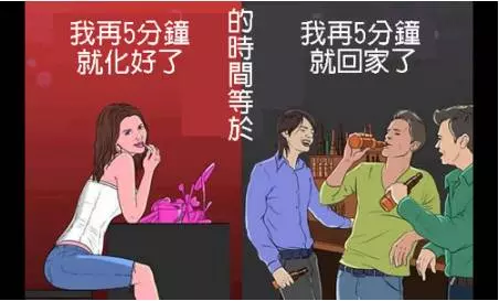 10個男女之間的超大差異 第7個真的是太中肯了