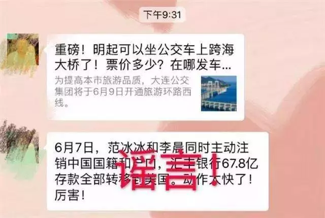 范冰冰李晨闢謠轉移67.8億註銷國籍!童年合照破范丞丞私生子謠言