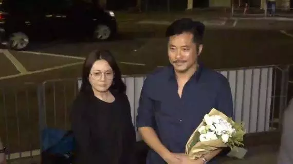 藍潔瑛追思會張衛健表情凝重,劉德華崩潰到傷心痛哭,古天樂著手她的身後事,張曼玉送上花籃致意