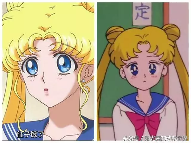 哆啦A夢、小丸子、蠟筆小新、美少女戰士經典形象改變堪比整容!