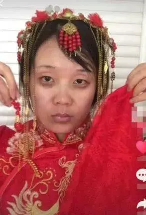 新娘大婚當天素顏把新郎嚇跑,化妝後簡直判若兩人,網友:亞洲四大邪術不是鬧著玩的!