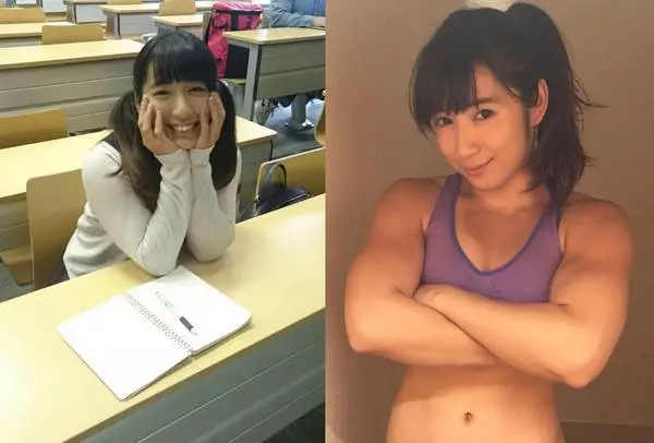 26歲甜美女「渾身都是肌肉」比男生還猛,穿女僕裝秀二頭肌「原來她私下有3種身分」!