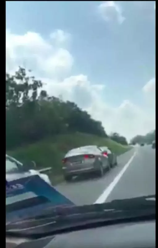華人司機包圍我,野蠻敲打我的車!理智網民分析情況,怒罵愚蠢馬來婦女~