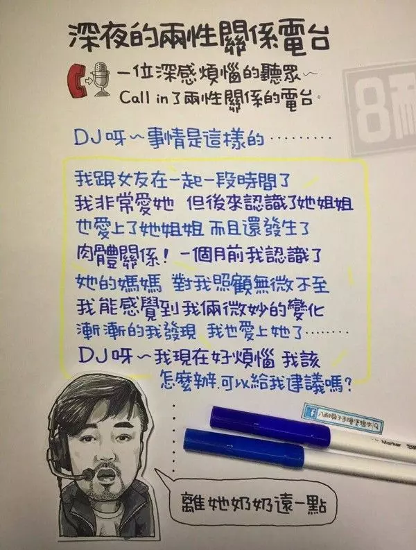 「八耐舜子」的手繪笑話圖!!
