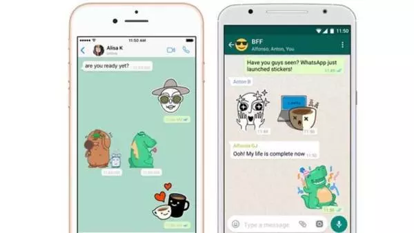 【一點擊通】Whatsapp添新功能 聊天可插入貼圖
