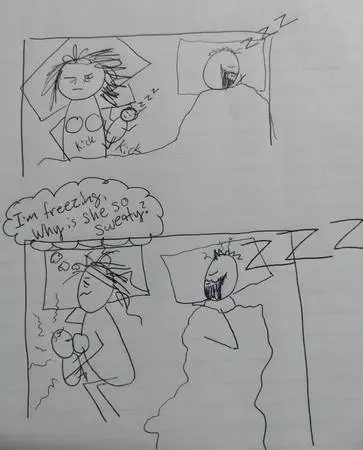 老公問「不睡覺在忙什麼?」,人妻森氣氣畫5格漫畫哭訴!真相讓人哭笑不得