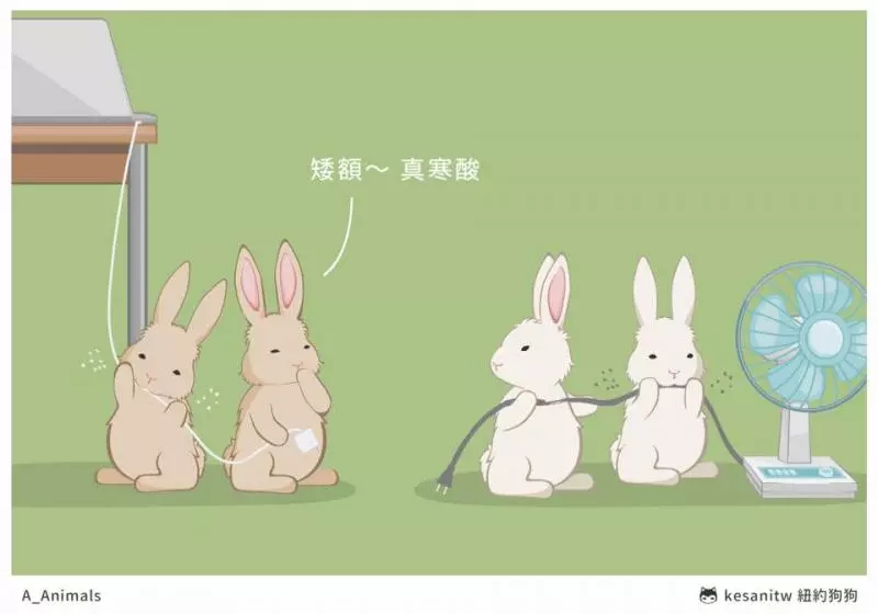 台灣出品!超萌16張動物漫畫 樹懶上班的煩惱:今天又遲到了...