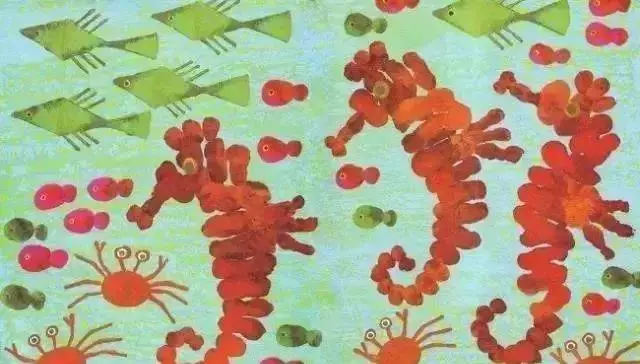 【兒童繪畫】18種不用畫筆的繪畫小創意,幼師必學哦!!!