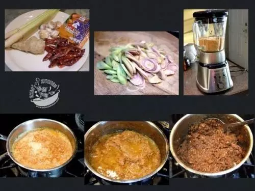 【自家做香茅醬】找到了這個食譜,這香茅醬味道非常棒。可以冷藏1 個月左右。可以用來做多種美味料理