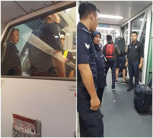 大馬女子乘飛機,被3名外籍男子各種騷擾,亞航空少英雄救美,挺身而出