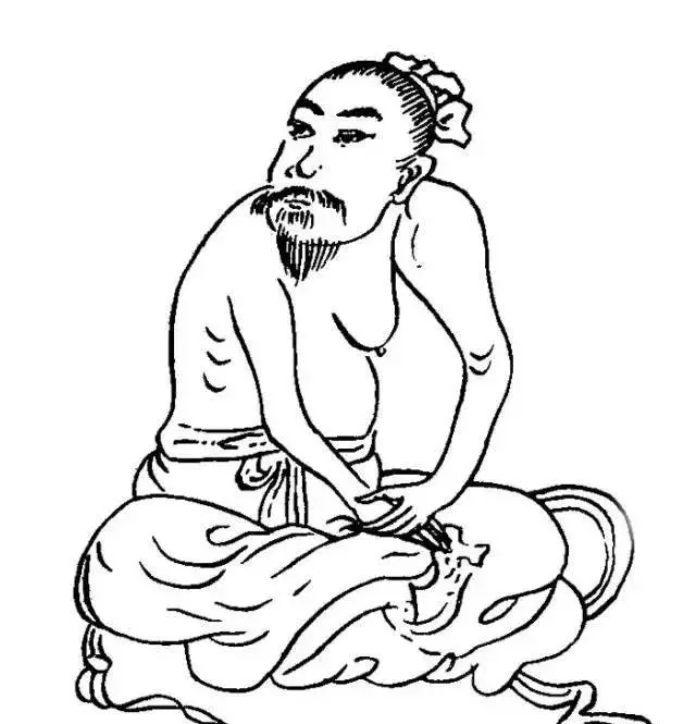 陳希夷二十四氣導引坐功圖勢