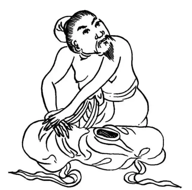 陳希夷二十四氣導引坐功圖勢