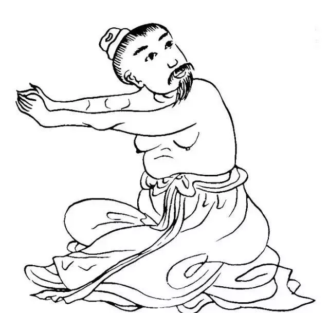 陳希夷二十四氣導引坐功圖勢