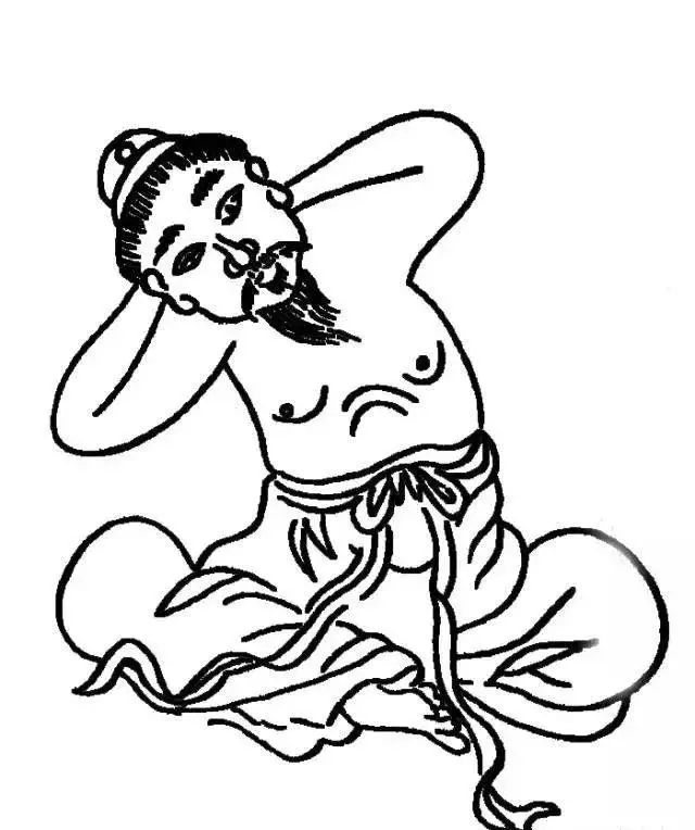 陳希夷二十四氣導引坐功圖勢