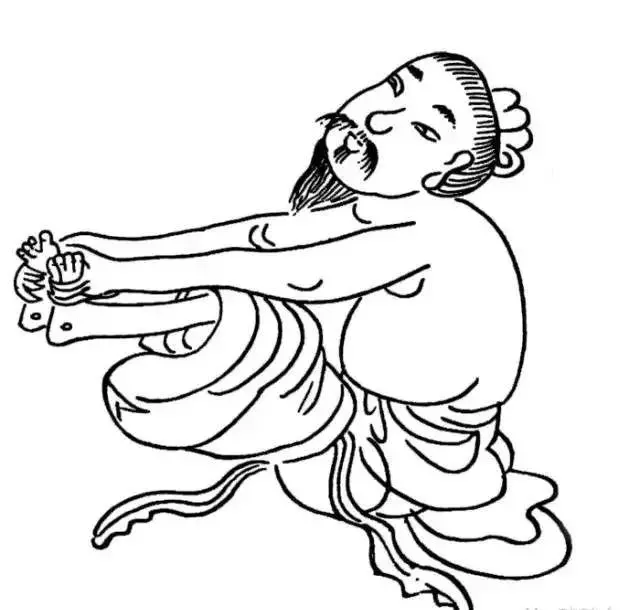 陳希夷二十四氣導引坐功圖勢