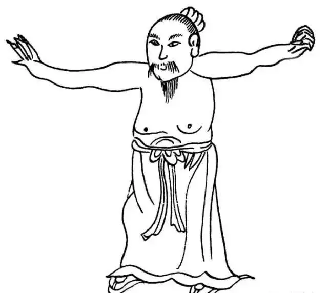 陳希夷二十四氣導引坐功圖勢