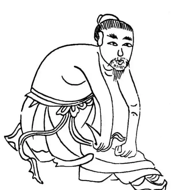 陳希夷二十四氣導引坐功圖勢
